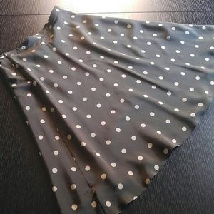 Banana Republic Brown silk skirt